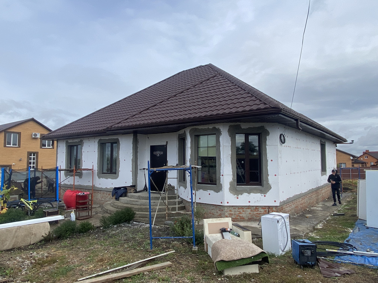 Вентилируемые фасады для частного дома